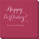 Darling Happy Birthday Napkins Image 2 of 2